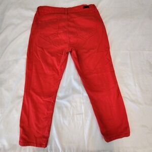 KUT From The Kloth‎ Skinny Crop Women's Sz 12 Red Jeans